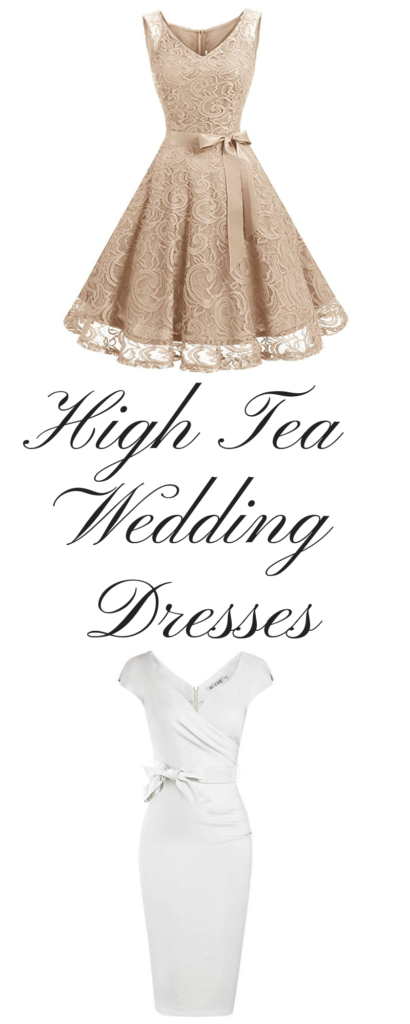 Best High Tea Party Wedding Dresses