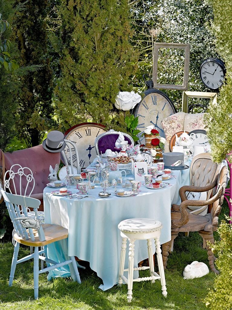 How To Host A Mad Hatter S Tea Party, Mad Hatter Tea Party Table Setting Ideas