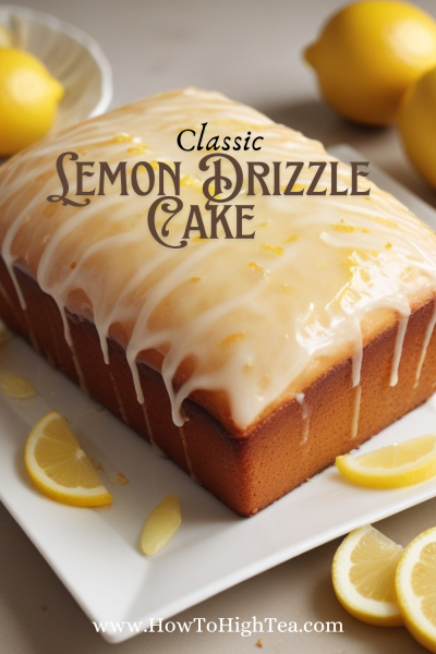 Classic Lemon Drizzle Cake