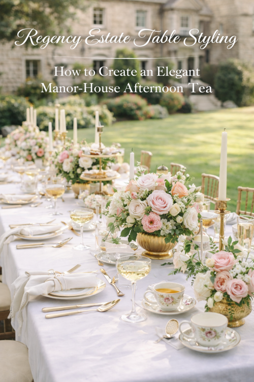 Regency Estate Table Styling