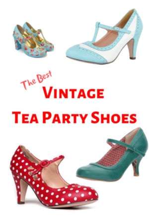 best vintage tea party shoes